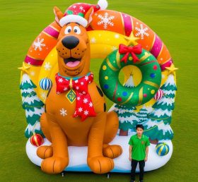 Cartoon3-565 Scooby-Doo Christmas Inflat...