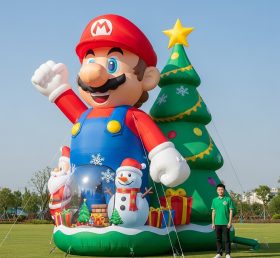 Cartoon3-576 Super Mario Christmas Infla...
