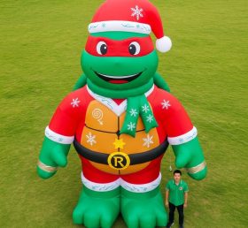 Cartoon3-580 Christmas Turtle Inflatable...