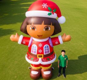 Cartoon3-582 Dora Christmas Theme Inflat...