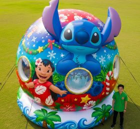 Cartoon3-598 Lilo & Stitch Snow Globe Ev...