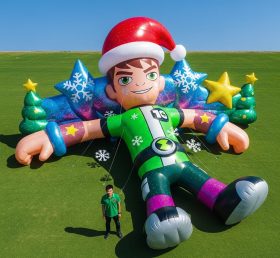 Cartoon3-610 Ben 10 Christmas Inflatable...