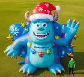 Cartoon3-622 Monsters Inc Christmas Infl...
