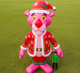 Cartoon3-630 Pink Panther Christmas Infl...