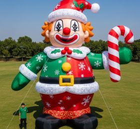 Cartoon3-646 Christmas Clown Inflatable ...