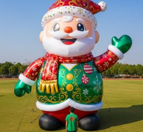 Cartoon3-652 Santa Claus Inflatable Cart...