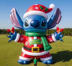 Cartoon3-664 Lilo & Stitch Christmas Inf...