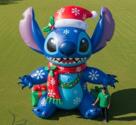 Cartoon3-676 Lilo & Stitch Christmas Inf...