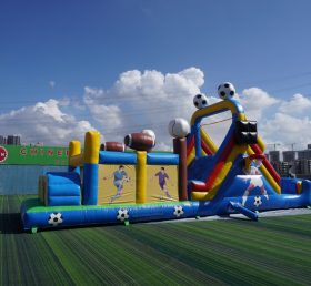 T7-404C All-in-One Sports Obstacle Cours...