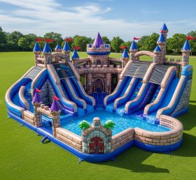 Pool3-439 Castle Kingdom Theme Pool Wate...