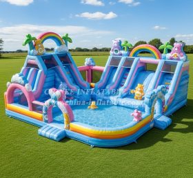 Pool3-584 Care Bears Theme Pool Water Pa...