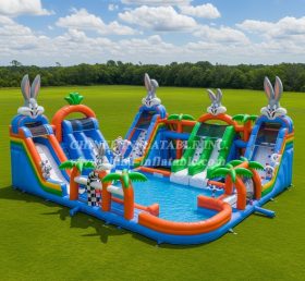 Pool3-629 Looney Tunes Theme Pool Water ...