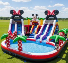 Pool3-634 Mickey & Minnie Theme Pool Wat...