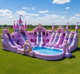 Pool3-672 Princess Parties Theme Pool Wa...