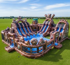 Pool3-676 Rusty Rivets Theme Pool Water ...