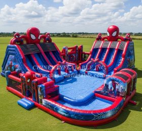 Pool3-689 Spider-Man Theme Pool Water Pa...