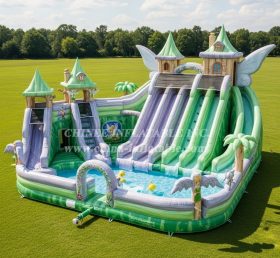 Pool3-730 Tinker Bell Theme Pool Water P...