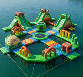 S431 Dinosaur Theme Inflatable Water Par...
