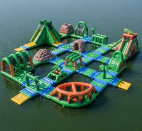 S433 Dinosaur Theme Inflatable Water Par...
