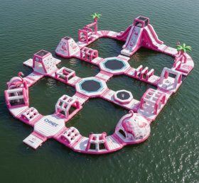 S468 Flamingo Theme Inflatable Water Par...