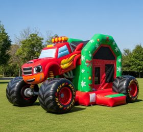 T2-8584 Blaze Monster Truck Inflatable B...