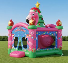 T2-8588 Christmas Flamingo Inflatable Bo...