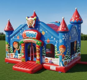 T2-8609 Blippi Christmas Inflatable Cast...