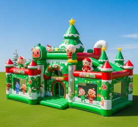 T2-8617 CoComelon Christmas Inflatable B...