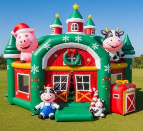 T2-8622 Christmas Farm Theme Inflatable ...