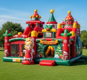 T2-8632 Nella Knight Christmas Inflatabl...