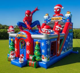 T2-8639 Spider-Man Christmas Theme Infla...
