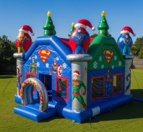 T2-8643 Superhero Christmas Inflatable B...