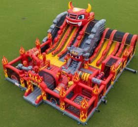 T6-6393 Blaze Monster Theme Inflatable F...