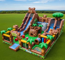 T6-6400 Boonie Bears Theme Inflatable Fu...