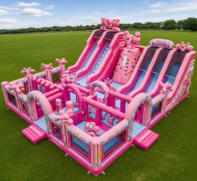 T6-6542 Pink Panther Theme Inflatable Fu...