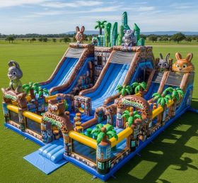 T6-6668 Zootopia Theme Inflatable Funcit...