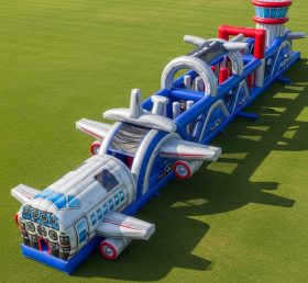 T7-3690 Airplane Theme Inflatable Obstac...