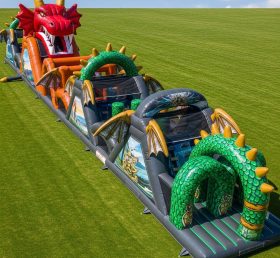 T7-3779 Dragon Theme Inflatable Obstacle...