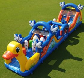 T7-3781 Duck Theme Inflatable Obstacle C...