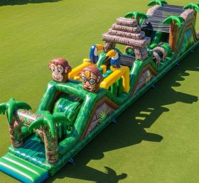 T7-3873 Jungle Theme Inflatable Obstacle...