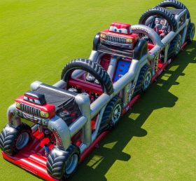 T7-3917 Monster Trucks Theme Inflatable ...