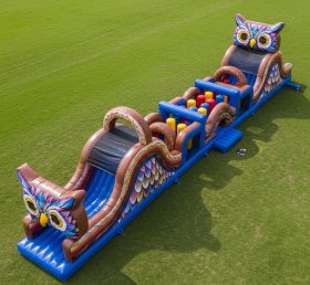 T7-3932 Owl Theme Inflatable Obstacle Co...
