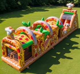T7-3964 Pizza Theme Inflatable Obstacle ...