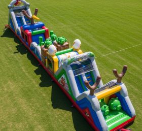 T7-4095 Angry Birds Theme Inflatable Obs...