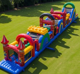 T7-4210 Lego Theme Inflatable Obstacle C...