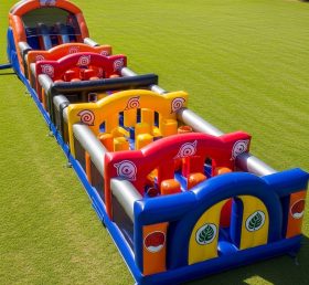 T7-4278 Naruto Theme Inflatable Obstacle...
