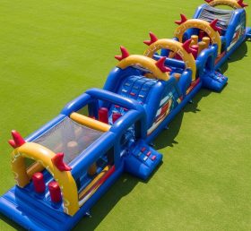 T7-4362 Sonic Theme Inflatable Obstacle ...