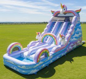 T8-5433 Unicorn Theme Inflatable Water S...