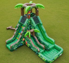 T8-5642 Jungle Theme Inflatable Water Sl...