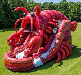 T8-5670 Lobster Theme Inflatable Water S...